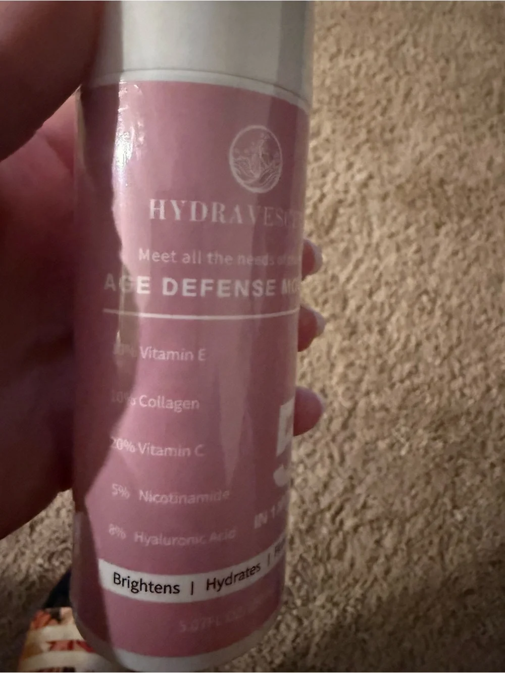 Age Defense Moisturizer —